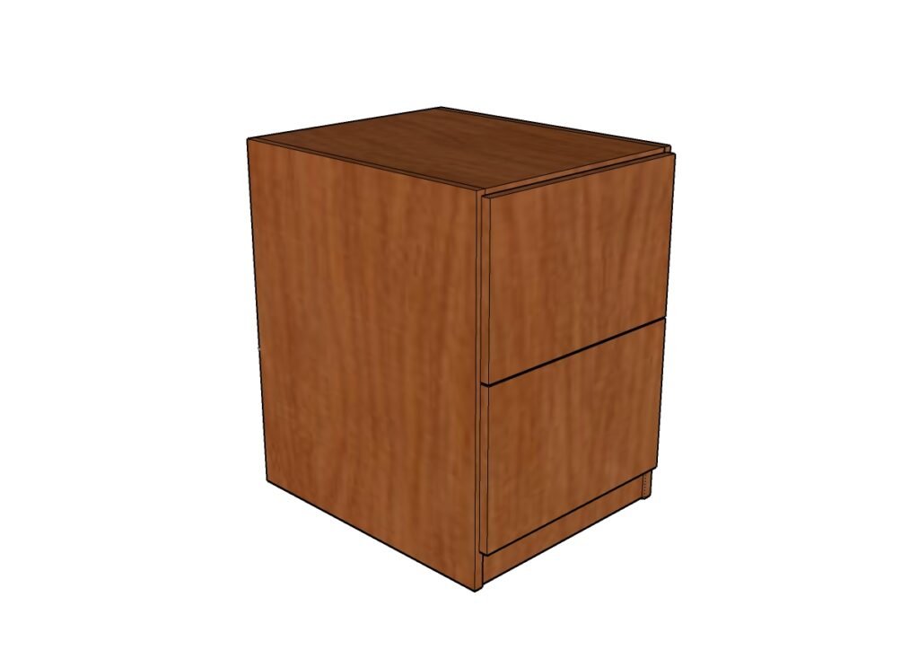 Pedestal 2 File Drawer